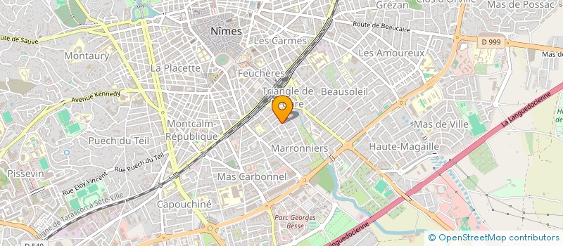 localisation de l'entreprise MONSIEUR IVAYLO ROUSSULSKI  NIMES