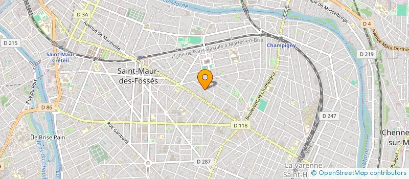 localisation de l'entreprise MONSIEUR IVELIN DIMITROV YOVEV à SAINT-MAUR-DES-FOSSES