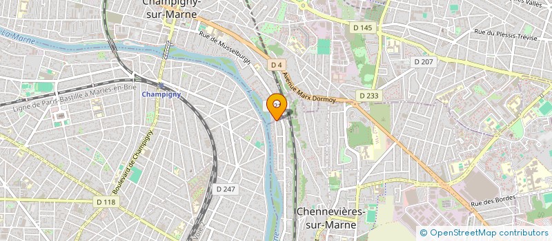 localisation de l'entreprise MONSIEUR IVENER JEAN FRANCOIS  CHAMPIGNY-SUR-MARNE