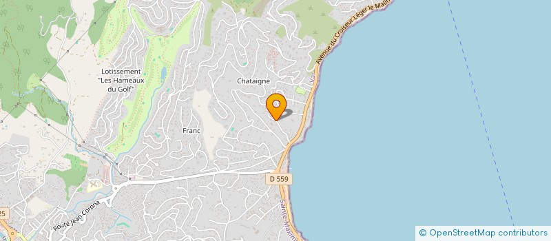 localisation de l'entreprise MONSIEUR IVO ARNOLDI à SAINTE-MAXIME