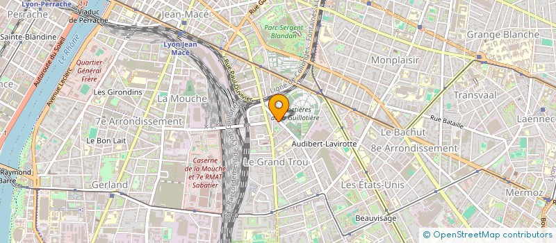 localisation de l'entreprise MONSIEUR IVO SISSE  LYON