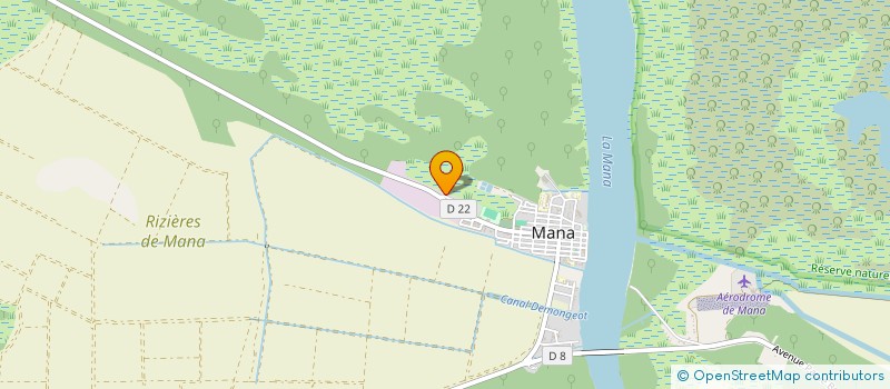 localisation de l'entreprise MONSIEUR IWAN ADELAAR  MANA