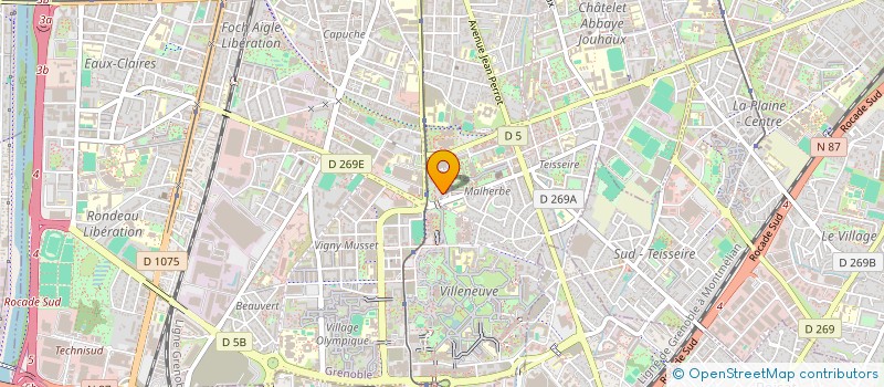 localisation de l'entreprise MONSIEUR IWAN BARTH  GRENOBLE