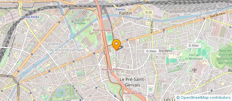 localisation de l'entreprise MONSIEUR IWAN CHEIKH BRAHIM  LE PRE-SAINT-GERVAIS