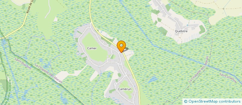 localisation de l'entreprise MONSIEUR IWAN JAUNY  LA CHAPELLE-DES-MARAIS