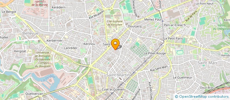 localisation de l'entreprise MONSIEUR IWAN WARNET à BREST