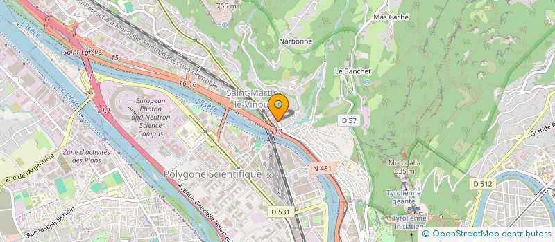 localisation de l'entreprise MONSIEUR IWANE MESTOURA  SAINT-MARTIN-LE-VINOUX