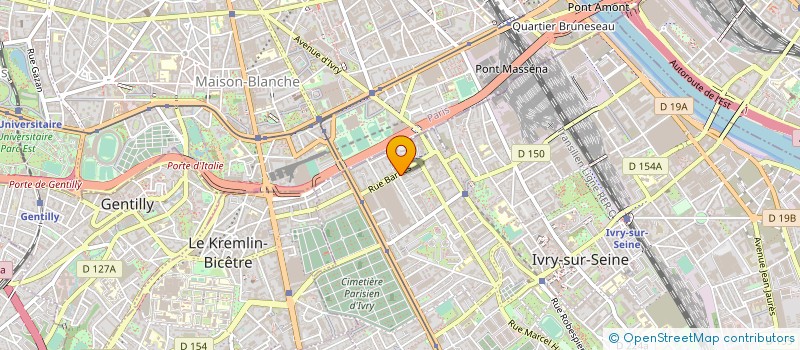 localisation de l'entreprise MONSIEUR IWONA BUCZKOWKA à IVRY-SUR-SEINE