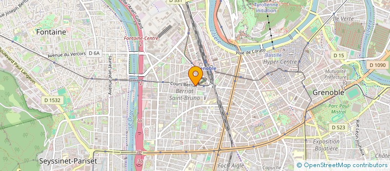 localisation de l'entreprise MONSIEUR IYAD BARSALI à GRENOBLE