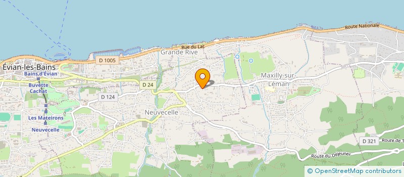 localisation de l'entreprise MONSIEUR IYAD EVENO  NEUVECELLE