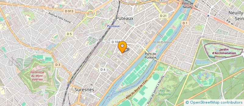 localisation de l'entreprise MONSIEUR IYAD HADIFE  PUTEAUX