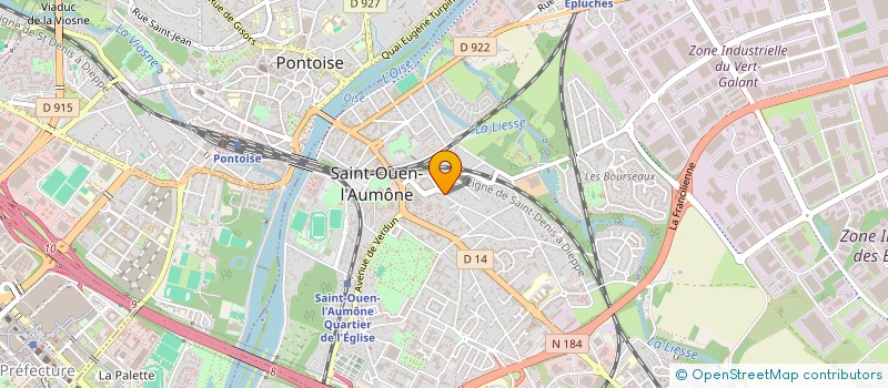 localisation de l'entreprise MONSIEUR IYAD KLAI à SAINT-OUEN-L'AUMONE