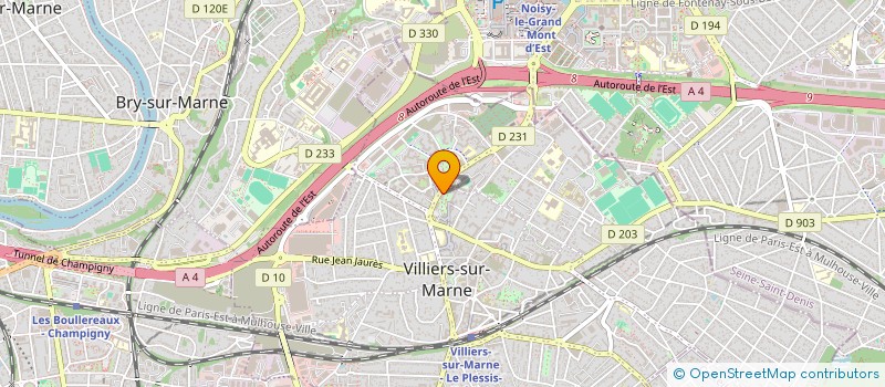 localisation de l'entreprise MONSIEUR IYAD OUEDERNI  VILLIERS-SUR-MARNE