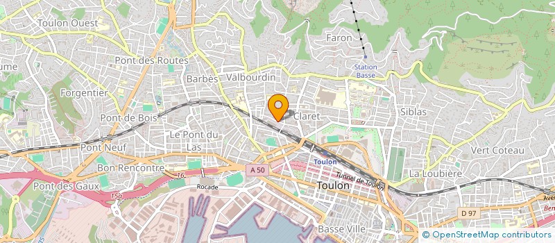 localisation de l'entreprise MONSIEUR IYADH BEN DAOUD  TOULON