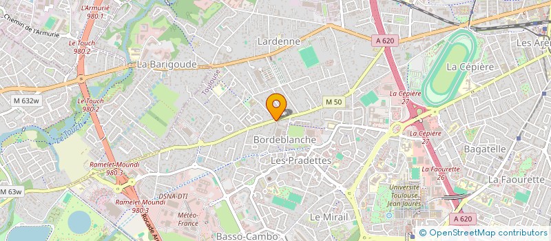 localisation de l'entreprise MONSIEUR IYALO IFULU à TOULOUSE