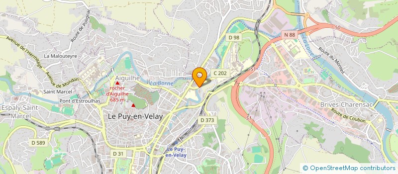 localisation de l'entreprise MONSIEUR IYAZIDE ZIYATI  LE PUY-EN-VELAY