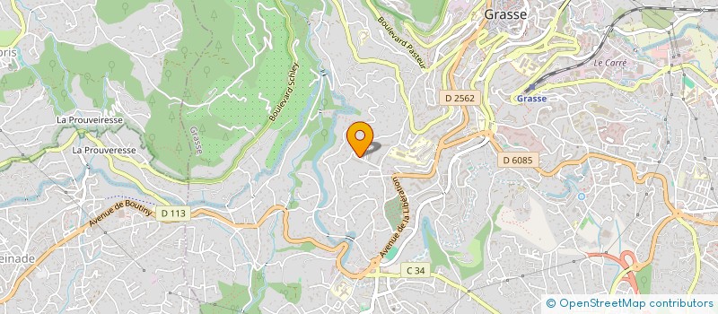 localisation de l'entreprise MONSIEUR IYED EL MOUJAHED  GRASSE