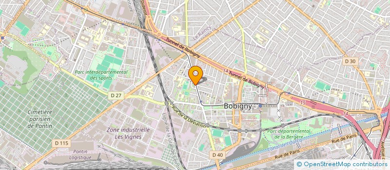 localisation de l'entreprise MONSIEUR IYED MOUSSA  BOBIGNY