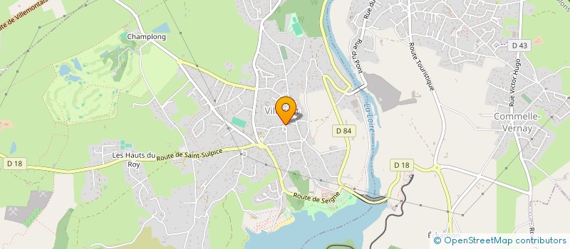 localisation de l'entreprise MONSIEUR IZAK SOUFFOU  VILLEREST