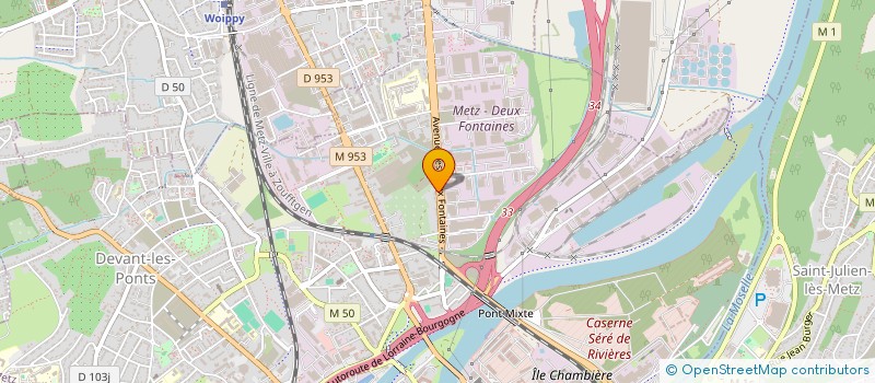 localisation de l'entreprise MONSIEUR IZATULLAH MANGAL  METZ