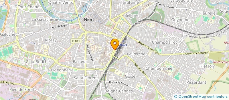 localisation de l'entreprise MONSIEUR IZATULLAH MIAKHIL à NIORT