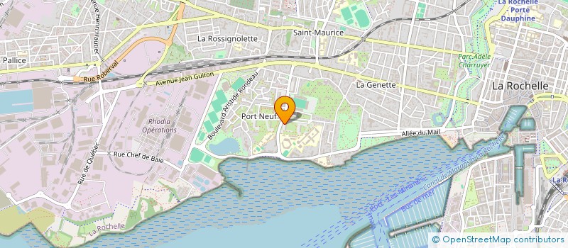 localisation de l'entreprise MONSIEUR IZATULLAH SHINWARI  LA ROCHELLE