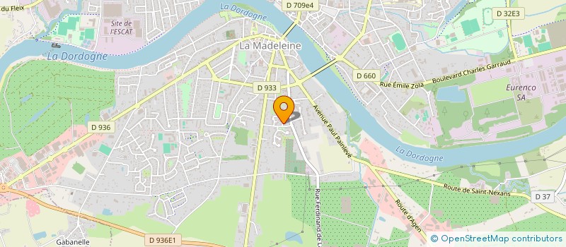 localisation de l'entreprise MONSIEUR IZATULLAH STANIKZAI à BERGERAC
