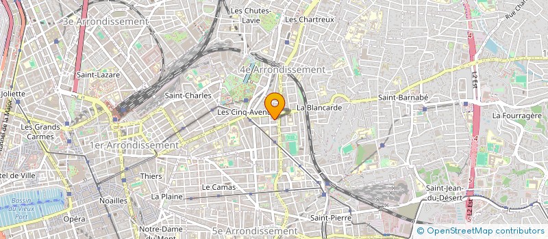 localisation de l'entreprise MONSIEUR IZEM FERAOUN à MARSEILLE 4EME