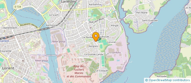 localisation de l'entreprise MONSIEUR IZENN DROUKA  LANESTER