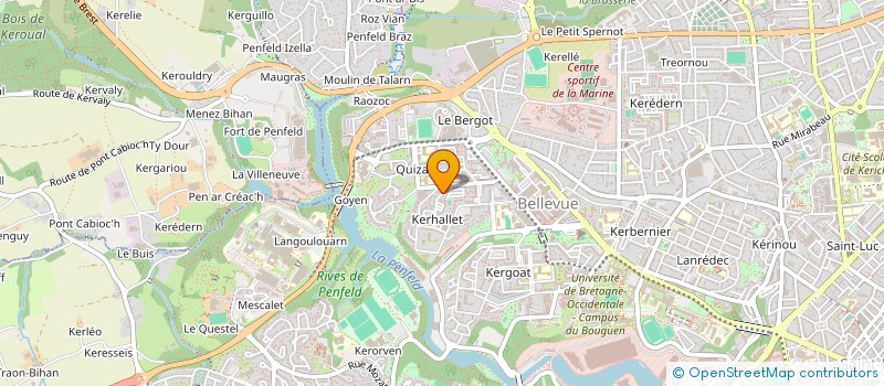 localisation de l'entreprise MONSIEUR IZMIR METI  BREST