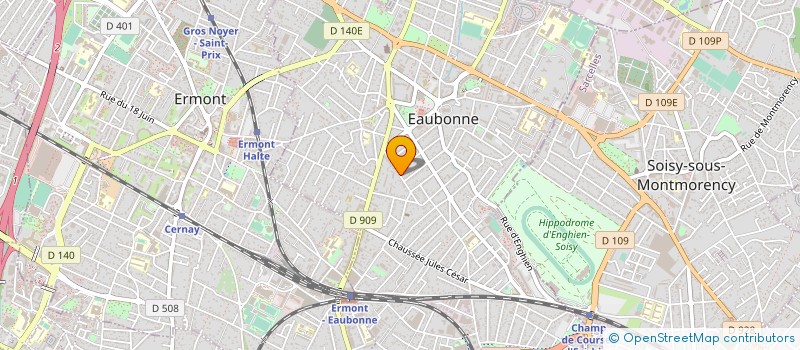 localisation de l'entreprise MONSIEUR IZZAT SAAD à EAUBONNE