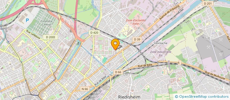 localisation de l'entreprise MONSIEUR IZZATKHAN MAMOZAI  MULHOUSE