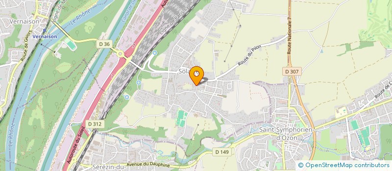 localisation de l'entreprise MONSIEUR IZZEDDINE GOUASMIA  SOLAIZE