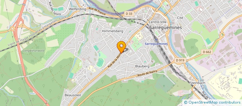 localisation de l'entreprise MONSIEUR IZZET BAYCUMAN  SARREGUEMINES