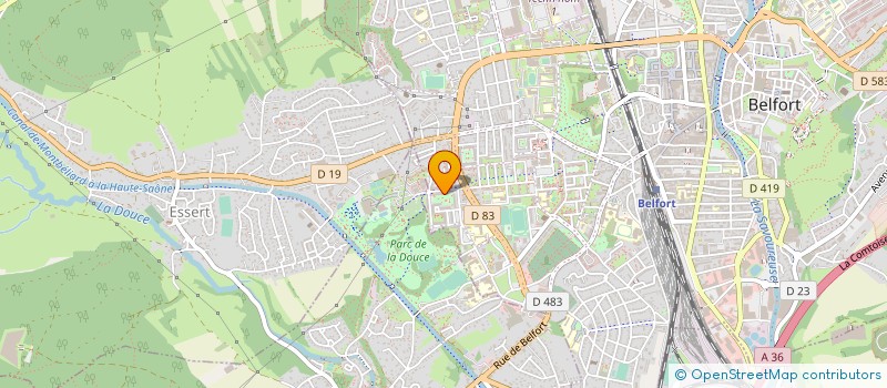localisation de l'entreprise MONSIEUR IZZET ERDOGAN à BELFORT