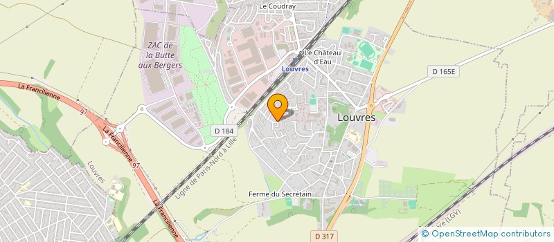 localisation de l'entreprise MONSIEUR IZZET TUNCAY  LOUVRES