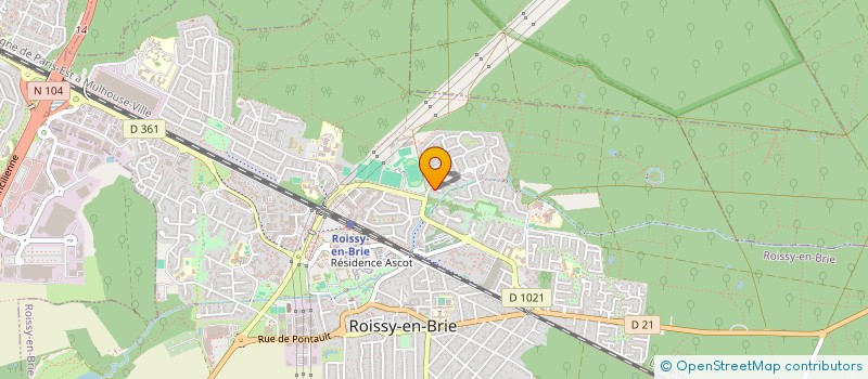 localisation de l'entreprise MONSIEUR J REMY NGONO  ROISSY-EN-BRIE