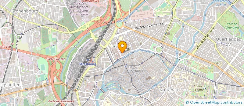 localisation de l'entreprise MONSIEUR JAAFAR ALKANGE à STRASBOURG