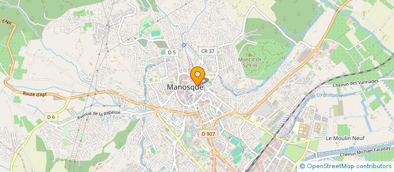 localisation de l'entreprise MONSIEUR JAAFAR BELGACEM à MANOSQUE