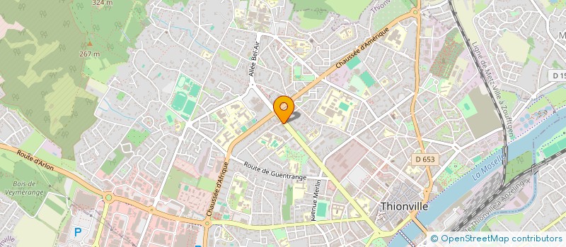 localisation de l'entreprise MONSIEUR JAAFAR BENDRISS à THIONVILLE