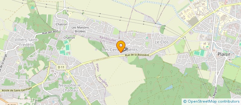 localisation de l'entreprise MONSIEUR JAAFAR CHABBA  PLAISIR