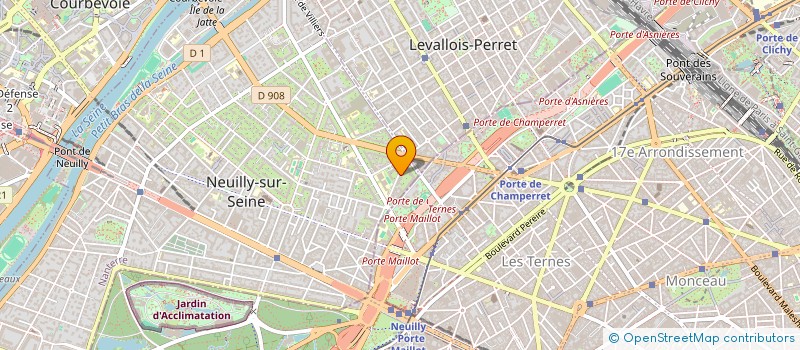 localisation de l'entreprise MONSIEUR JAAFAR FRIAA à NEUILLY-SUR-SEINE