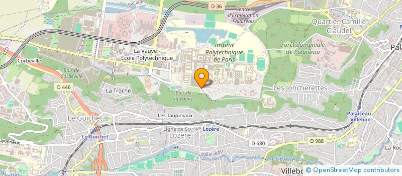 localisation de l'entreprise MONSIEUR JAAFAR KERDAD à PALAISEAU