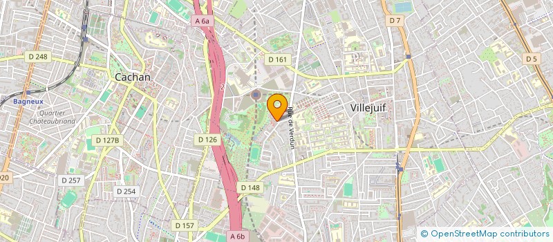 localisation de l'entreprise MONSIEUR JAAFAR MAATOUG  VILLEJUIF