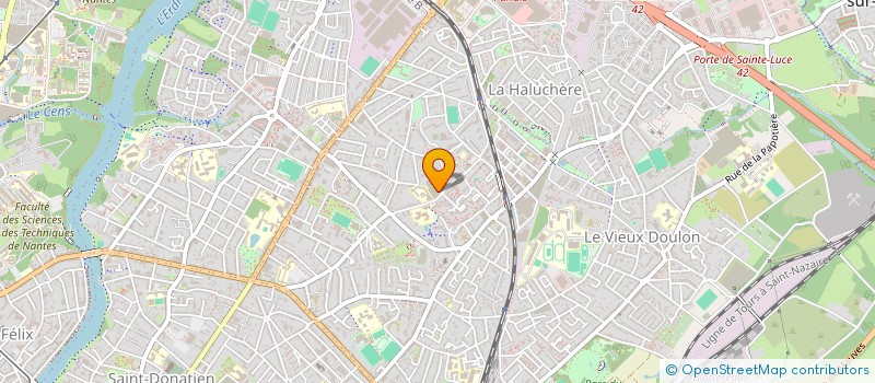 localisation de l'entreprise MONSIEUR JAAMAC ABDIRAHMAN HUSSEIN à NANTES