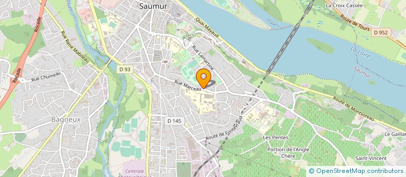 localisation de l'entreprise MONSIEUR JABAR ALIZAI  SAUMUR