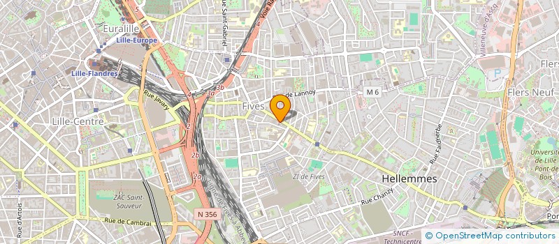 localisation de l'entreprise MONSIEUR JABAR KHAN RAHIMI  LILLE