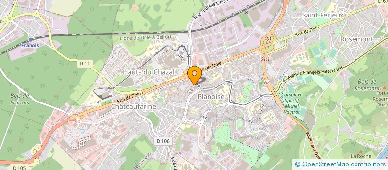 localisation de l'entreprise MONSIEUR JABEDUL ISLAM à BESANCON