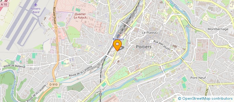 localisation de l'entreprise MONSIEUR JABER EL KHAMLICHI  POITIERS