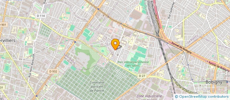 localisation de l'entreprise MONSIEUR JABER HANDOURA  BOBIGNY